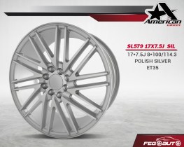 SL579 17X7.5J SIL